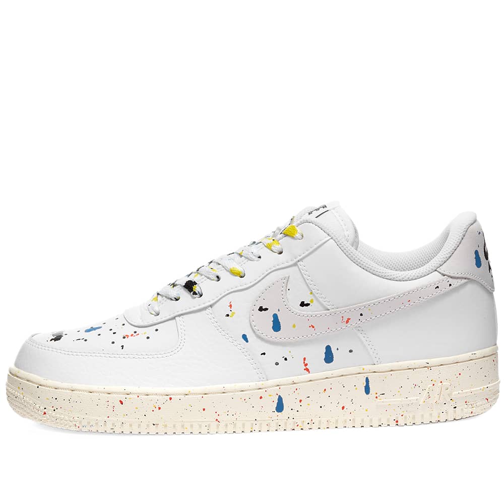 Nike Air Force 1 07 Lv8 Bb Paint Splatter White, Sail & Black END. (ES)