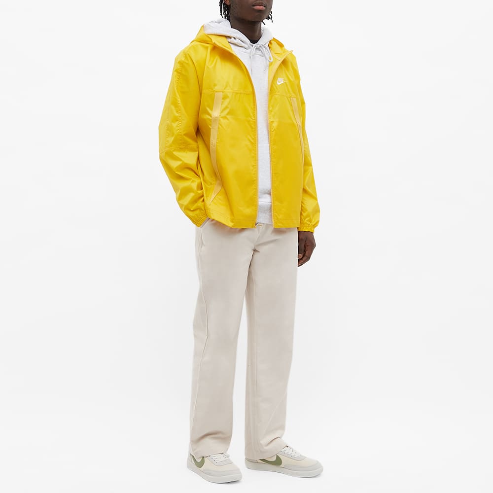 nike woven jacket yellow