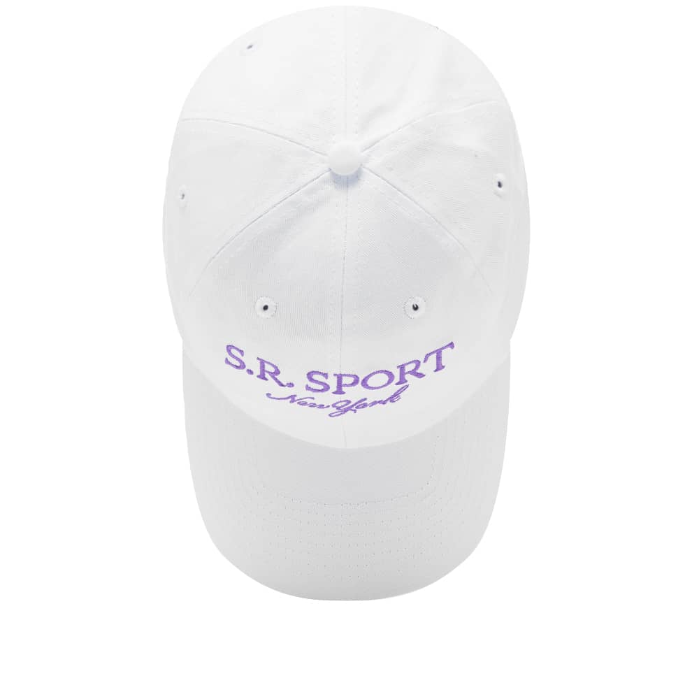 Sporty & Rich Wimbledon Hat White & Purple END. (NZ)