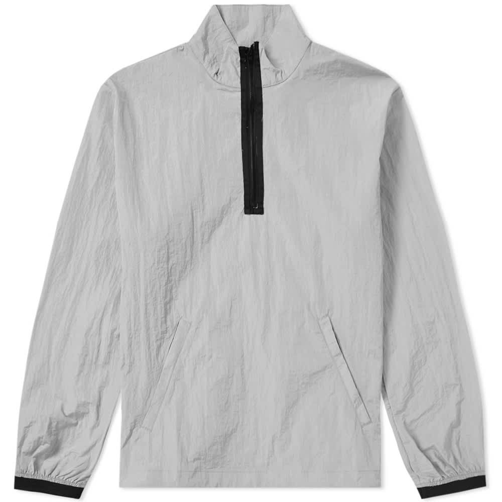MKI Nylon Quarter Zip Smock Light Grey END. (DE)