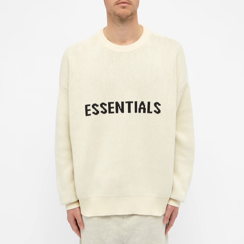 essentials buttercream knit