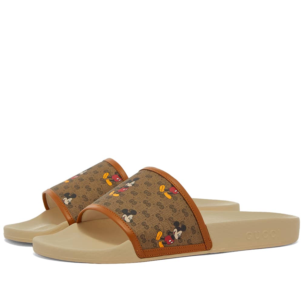 womens mickey mouse slides