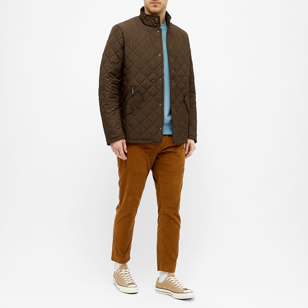 Barbour chelsea sportsquilt olive Clearance