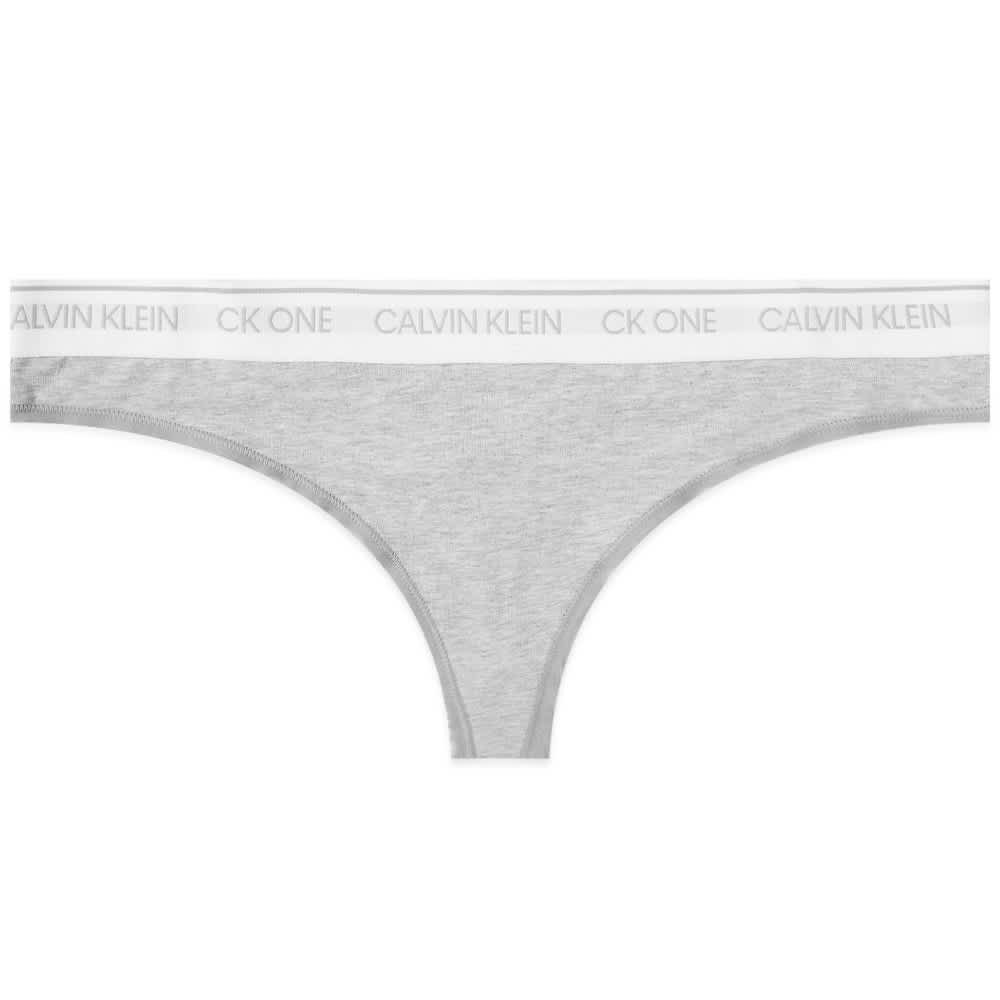 White calvin klein thong clearance
