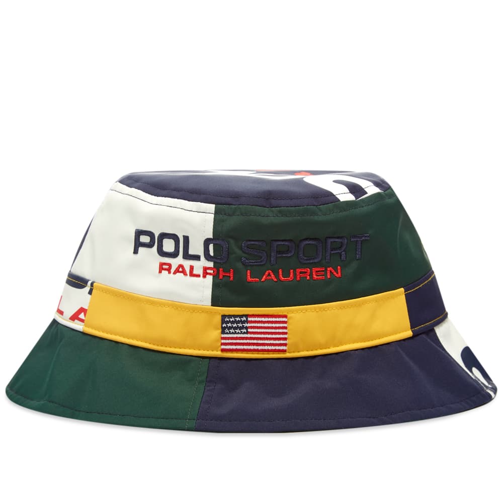 Polo Ralph Lauren Sport Multi Logo Bucket Hat Multi END. (DE)