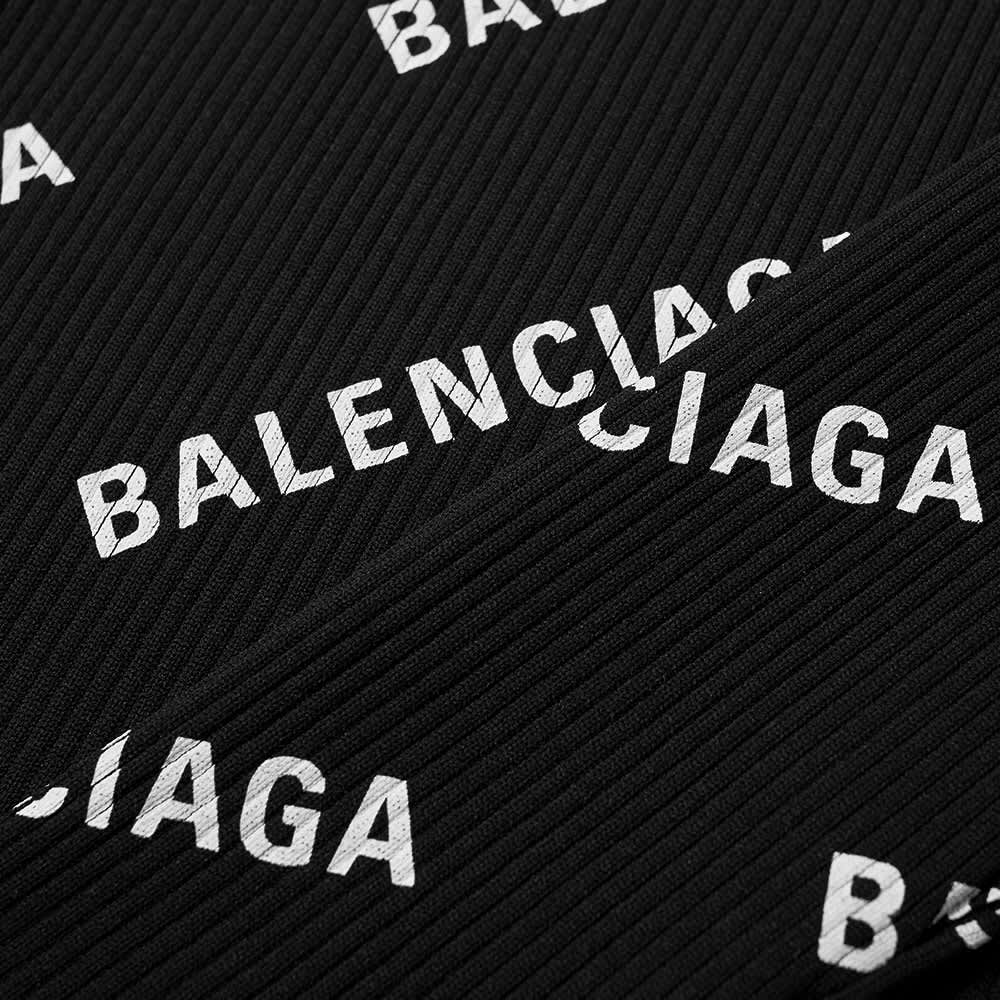balenciaga all over logo polo