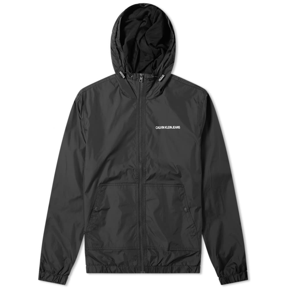 Calvin Klein Nylon Zip-Up Jacket CK 