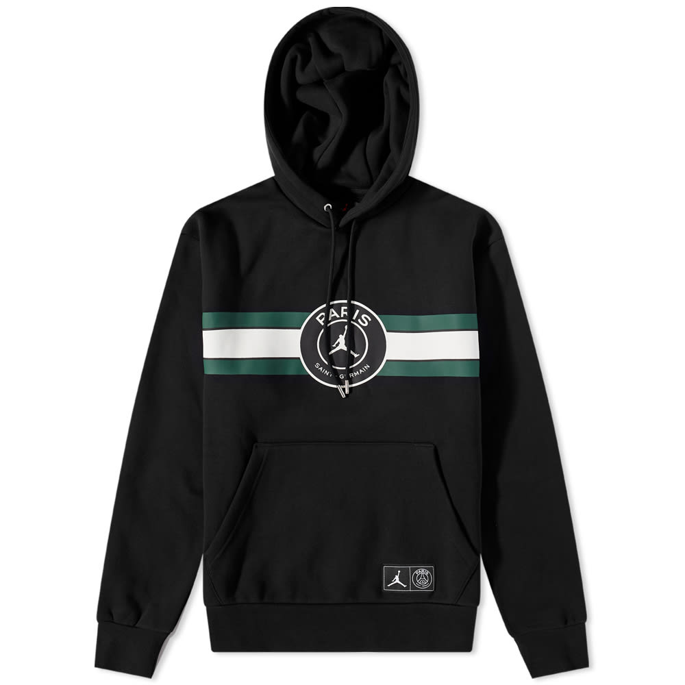 jordan jordan fleece all over print core hoodie | RvceShops | Air Jordan PSG  Popover Logo Hoody Black