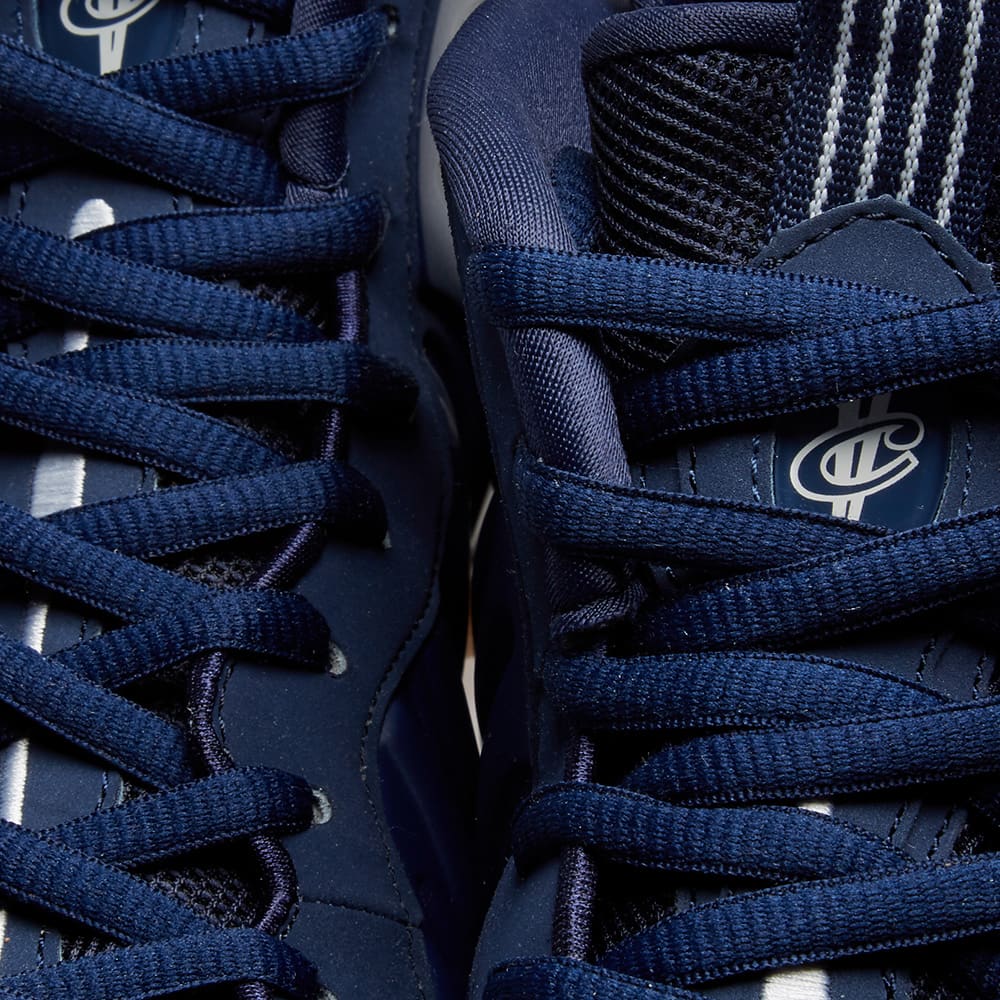 nike air foamposite navy blue