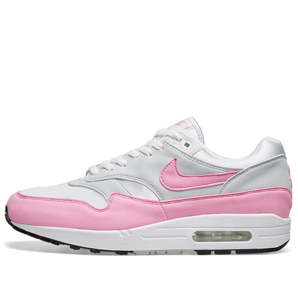 air max 1 white psychic pink