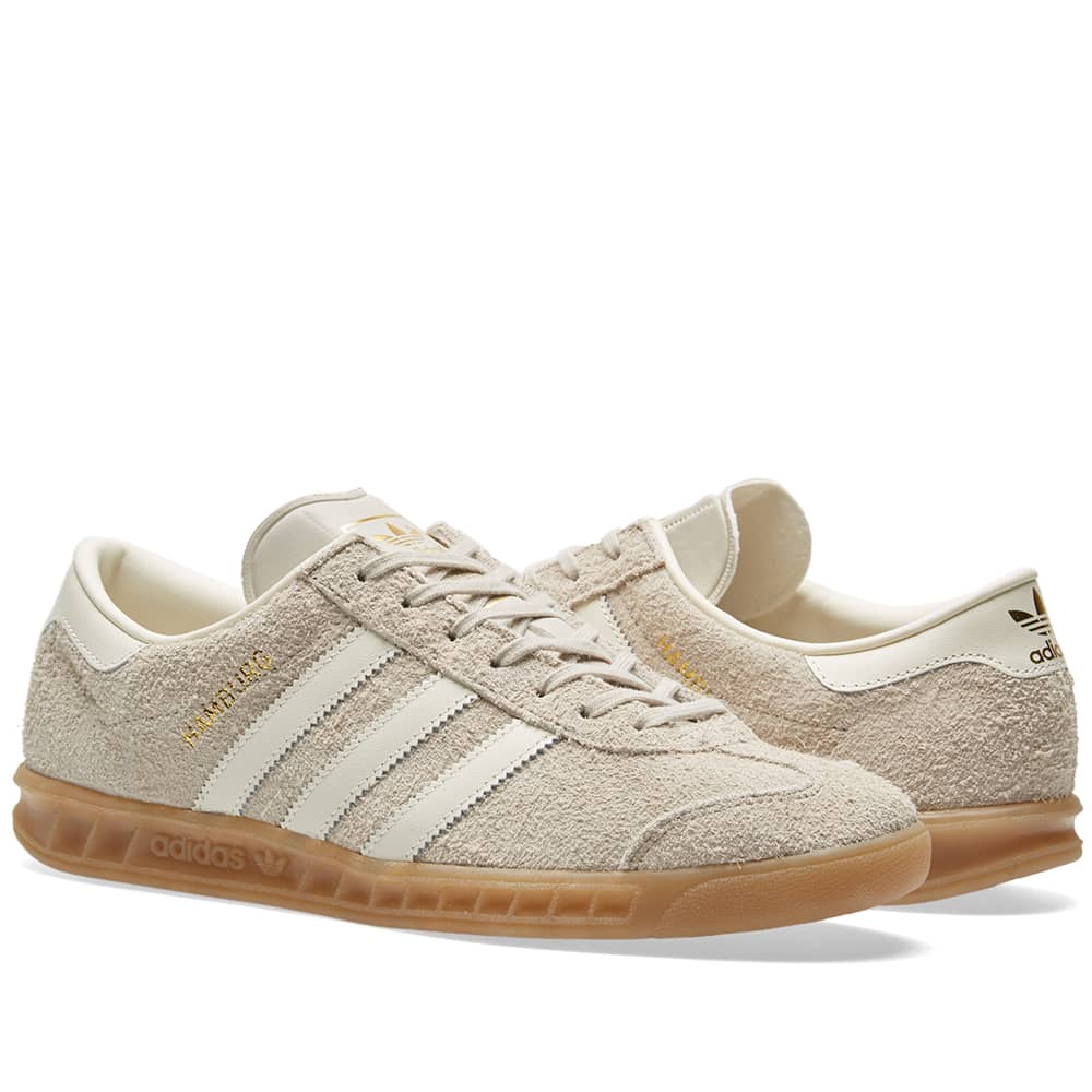 adidas hamburg khaki white