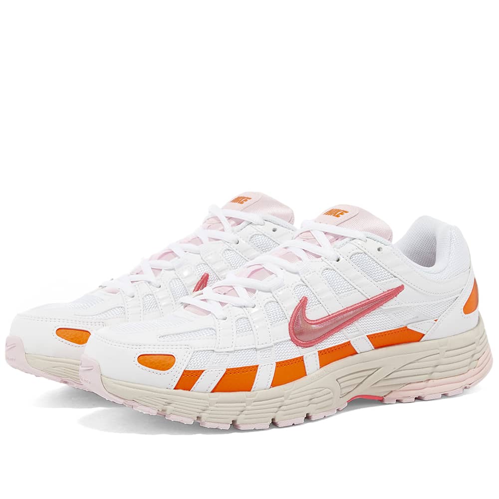 nike p 6000 white pink