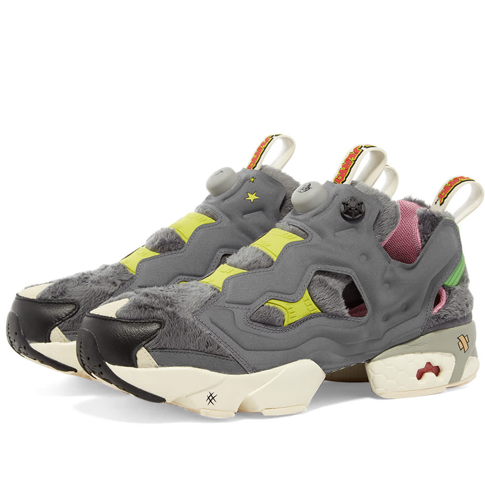 Reebok x Tom and Jerry Instapump Fury OG Cold Grey, Yellow & Black