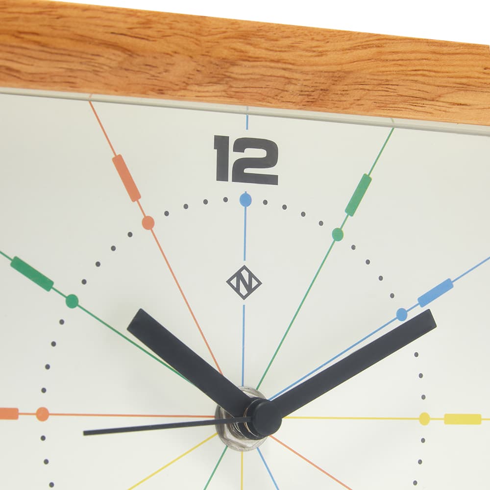 Newgate Clocks Hollywood Hills Mantel Clock Light Oak END.