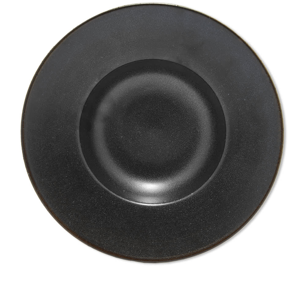 HK Living Pasta Plate Rustic Black END.