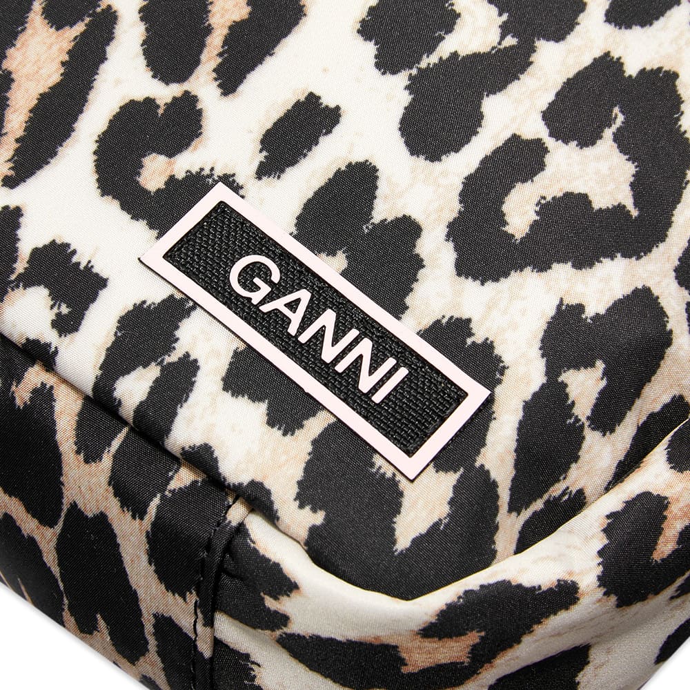 GANNI Leopard Print Cross Body Bag Leopard END. (HK)