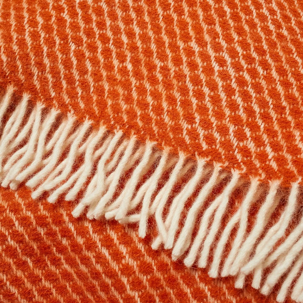 Klippan Velvet Wool Throw Rust END. (AU)