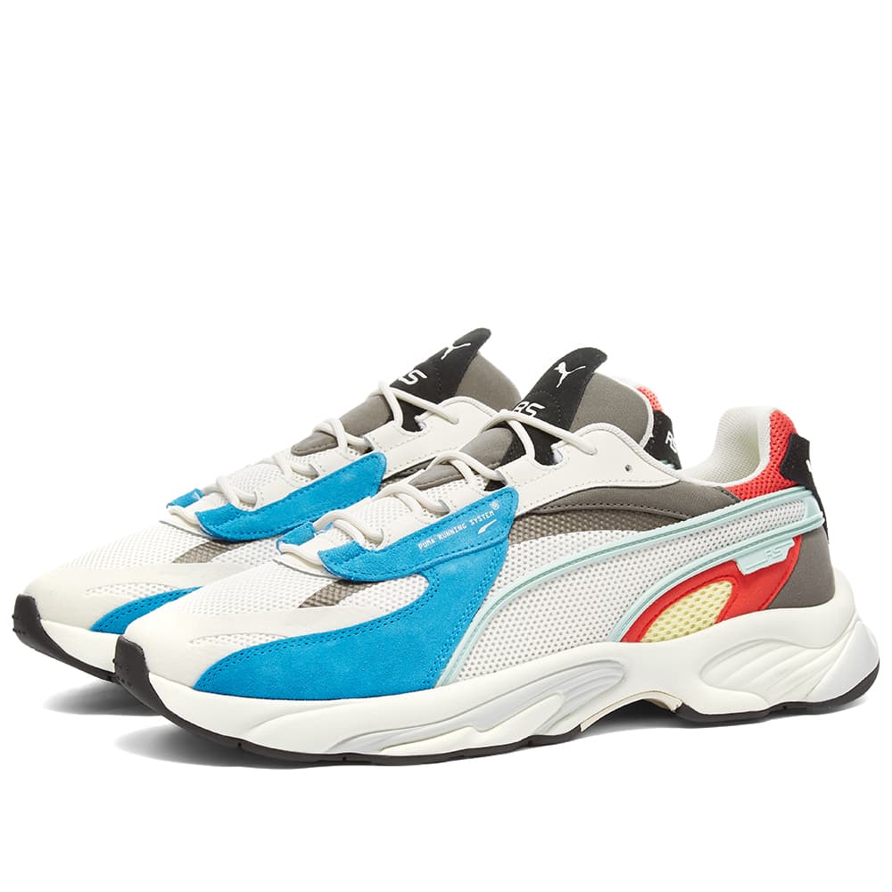 Puma RS-Connect Lazer Vaporous Grey & Energy Blue | END.