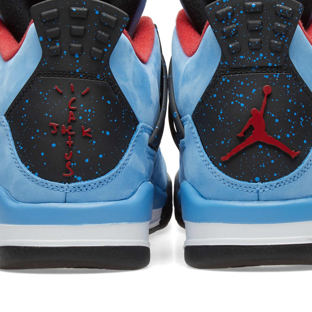 travis scott jordan 4 university blue