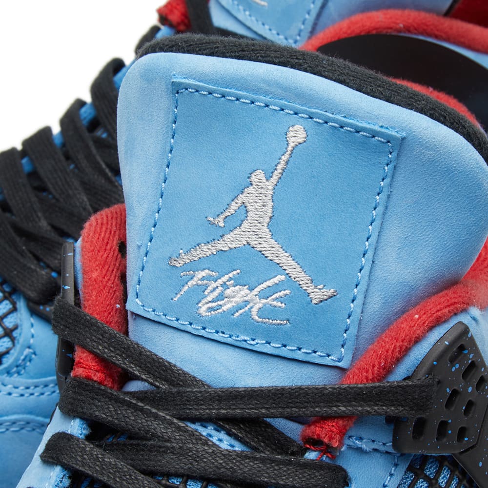 travis scott jordan 4 university blue