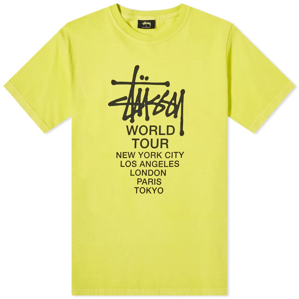 stussy pigment dyed tee