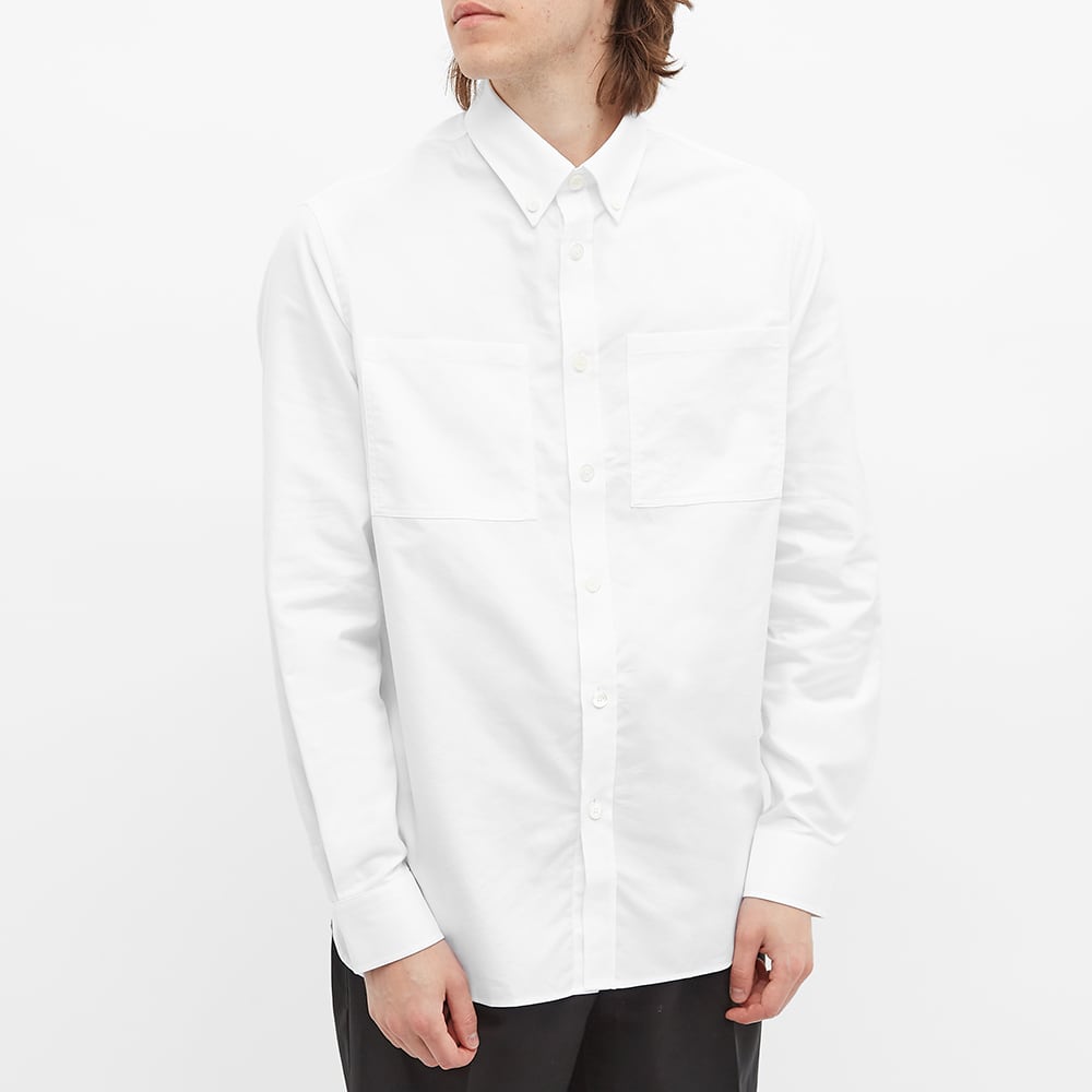 burberry white button down