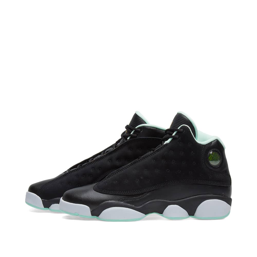 jordan 13 black metallic gold