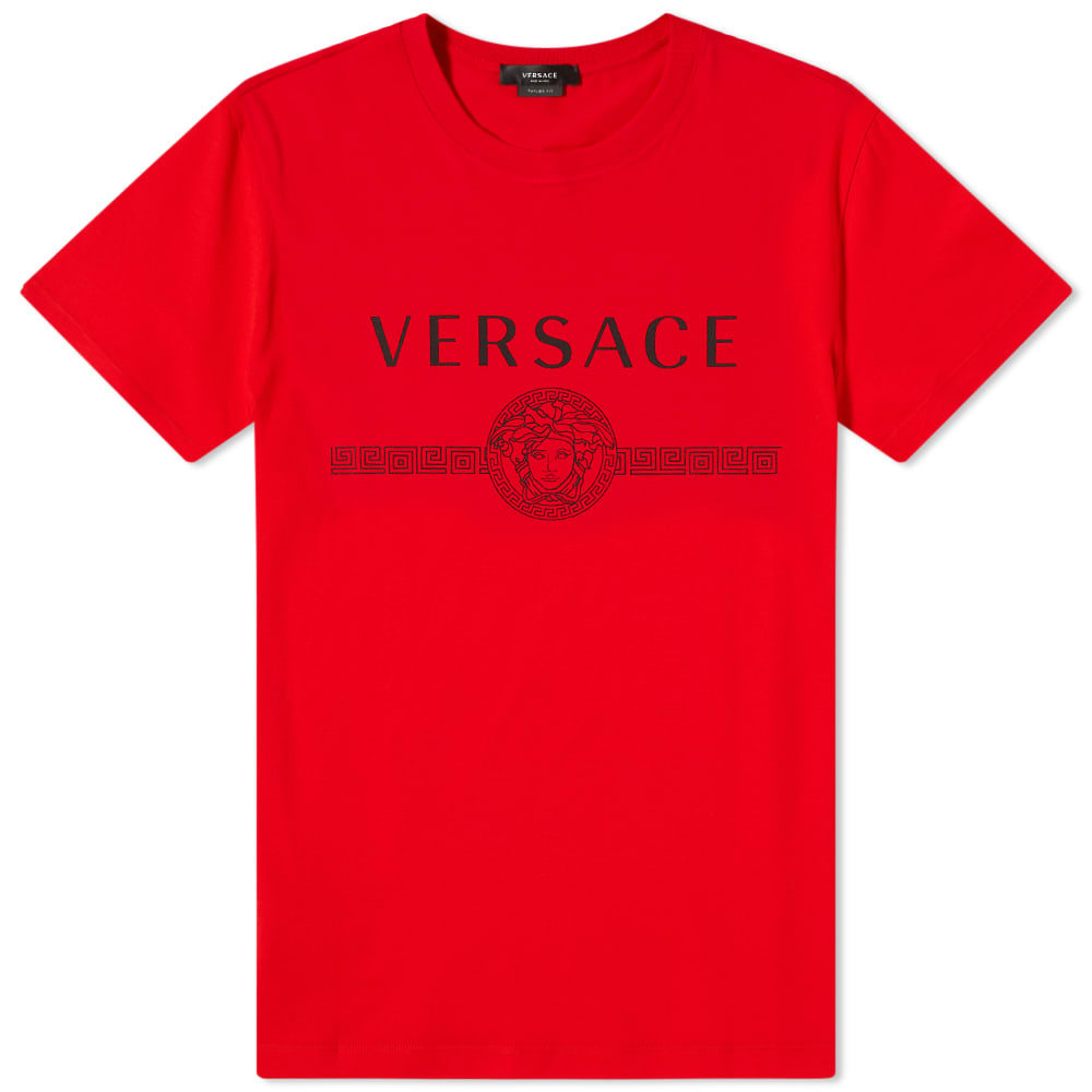 versace red tshirt