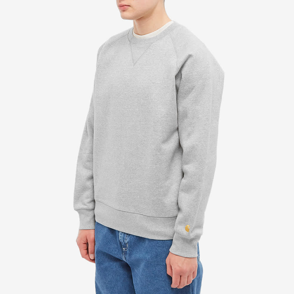 carhartt chase sweat grey