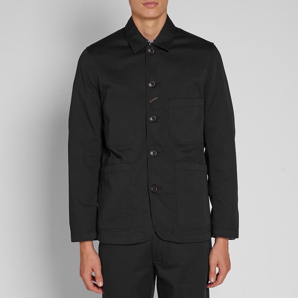 Universal Works Bakers Jacket Black END. (AU)