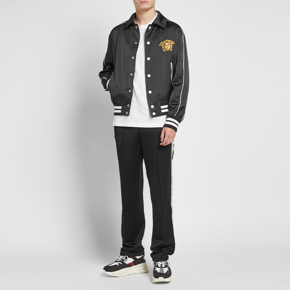 Versace Medusa & Dragon Varsity Jacket Black END. (UK)