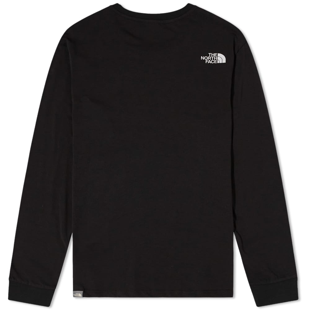 the north face long sleeve simple dome tee