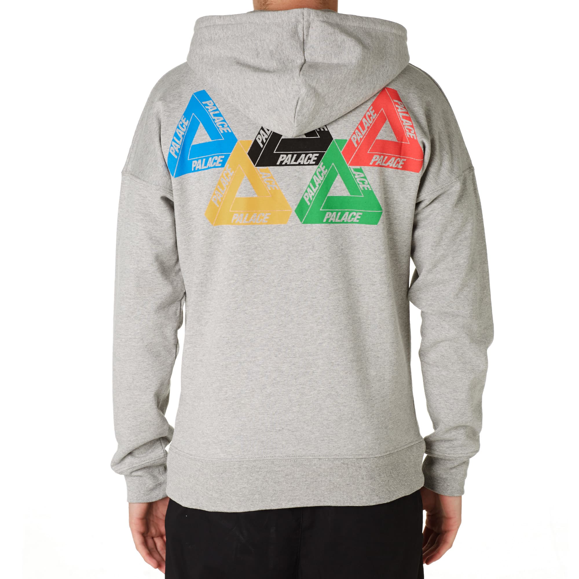 Palace Performance Zip Hoody Grey END. (US)