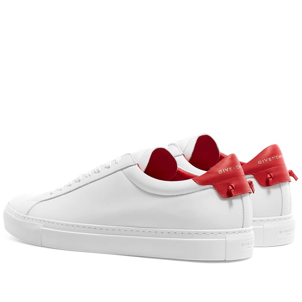 givenchy urban street sneakers red