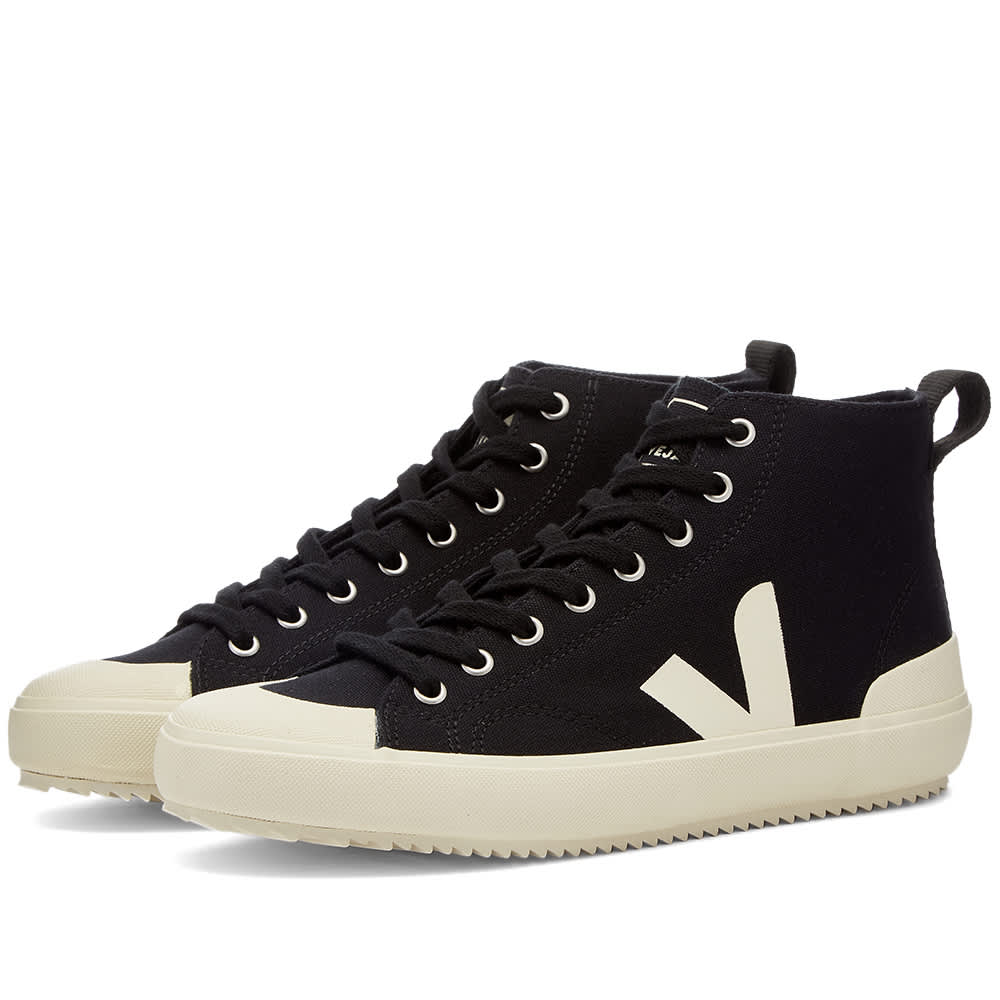 Veja Womens Nova Canvas Hitop Vegan Sneaker Black | END. (HK)