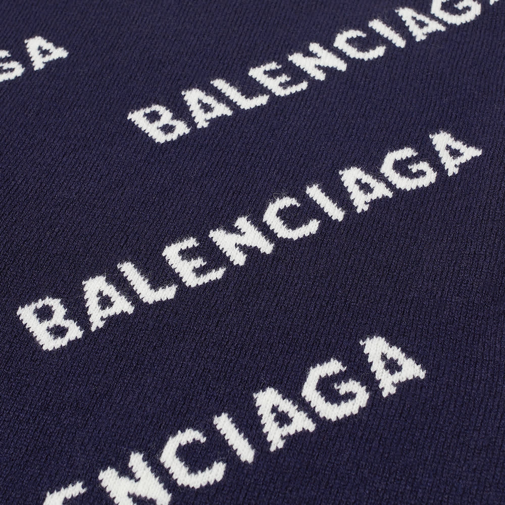 balenciaga all over logo polo