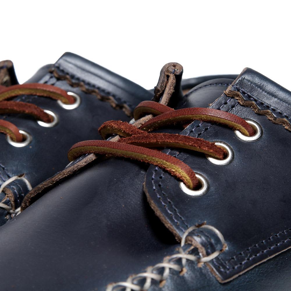 Quoddy Brick Camp Sole Blucher Chromexcel Navy END. (Global)