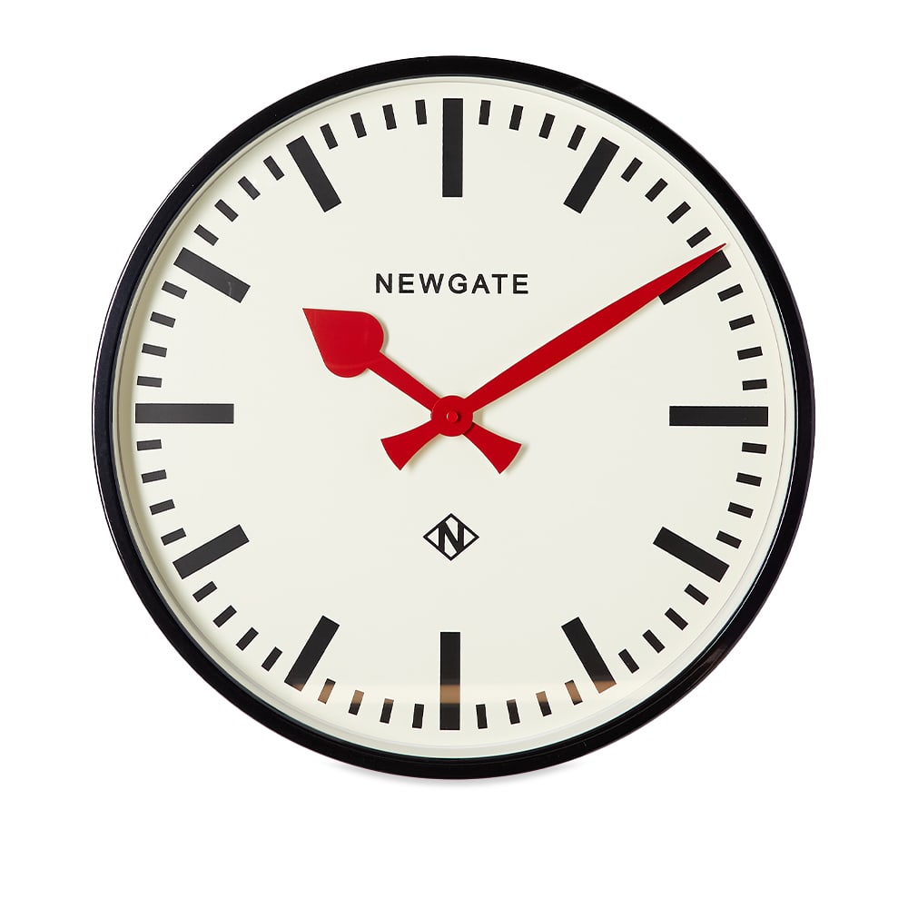Newgate Clocks Putney Wall Clock Black END. (Global)