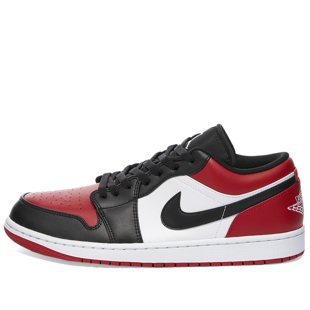 jordan 1 low red black