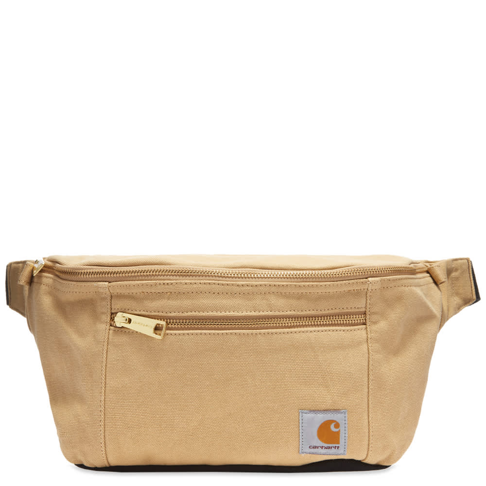 Carhartt WIP Canvas Hip Bag Dusty Hamilton Brown & Black END. (US)
