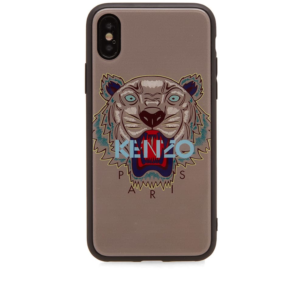 Kenzo Acrylic Tiger iPhone X Case Grey END. (US)
