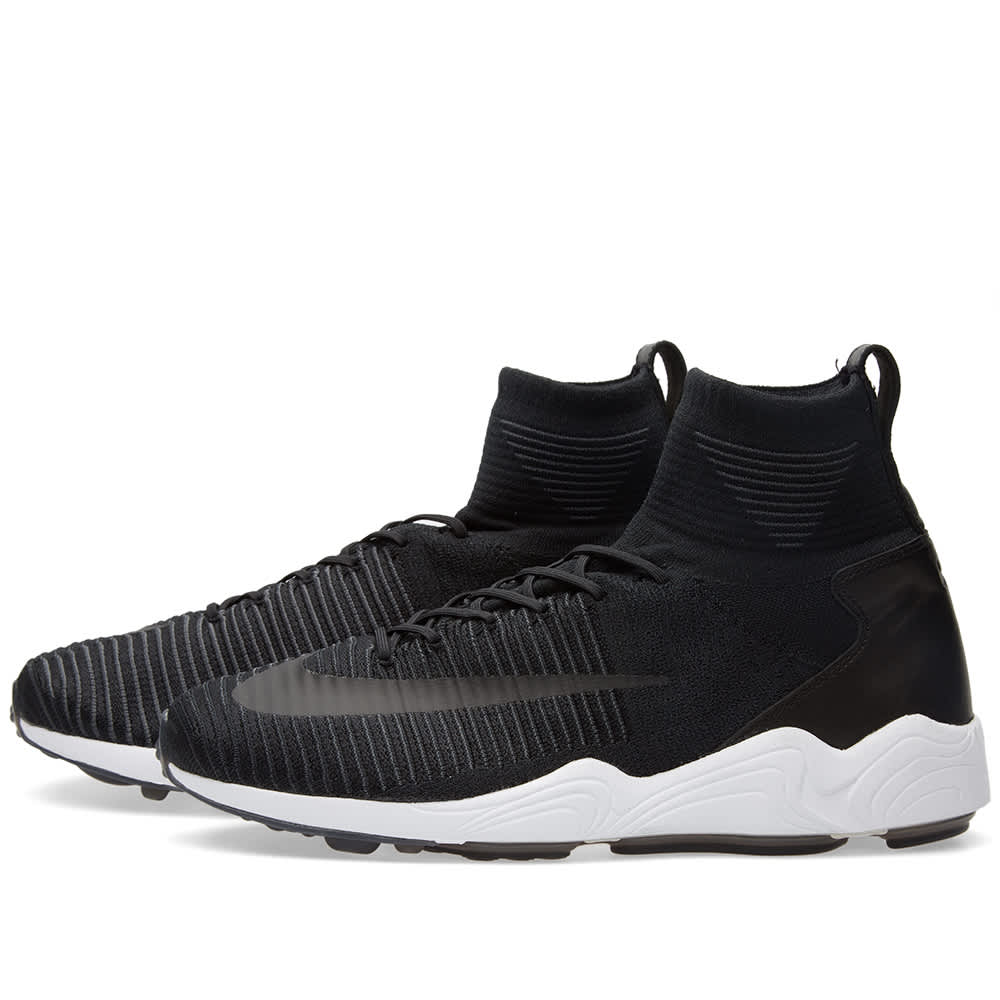 nike zoom mercurial flyknit black