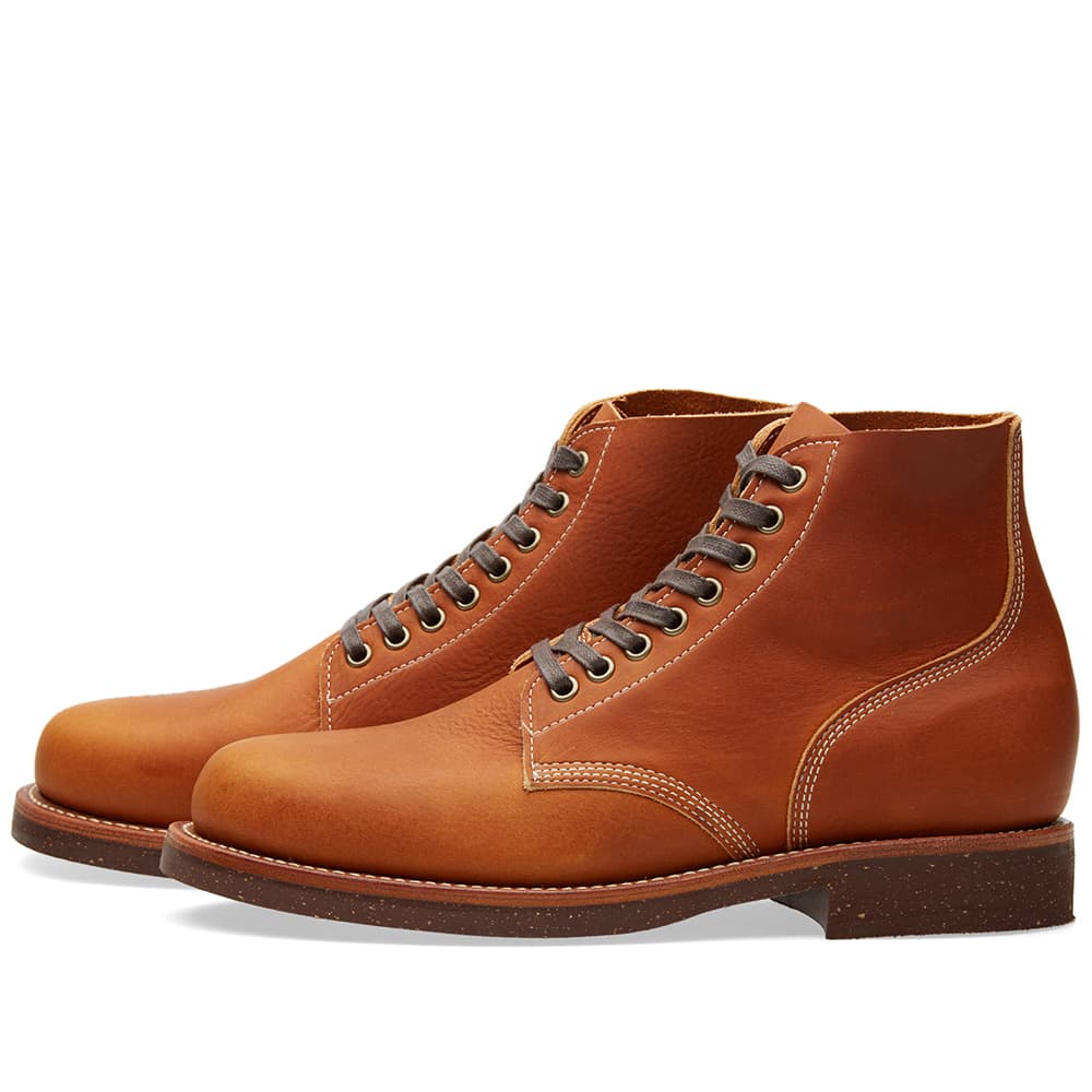 Oak Street Bootmakers Marine Field Boot Tobacco Stampede END.