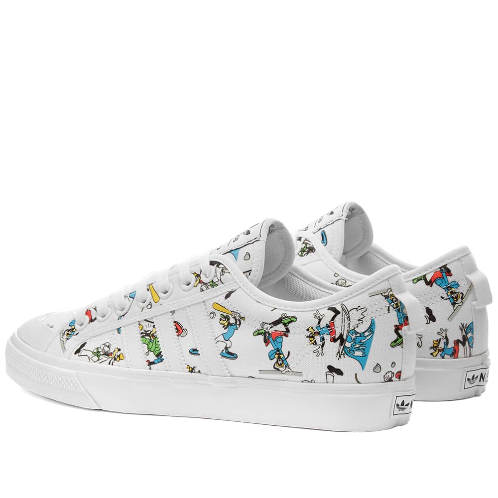 adidas nizza disney sport goofy white