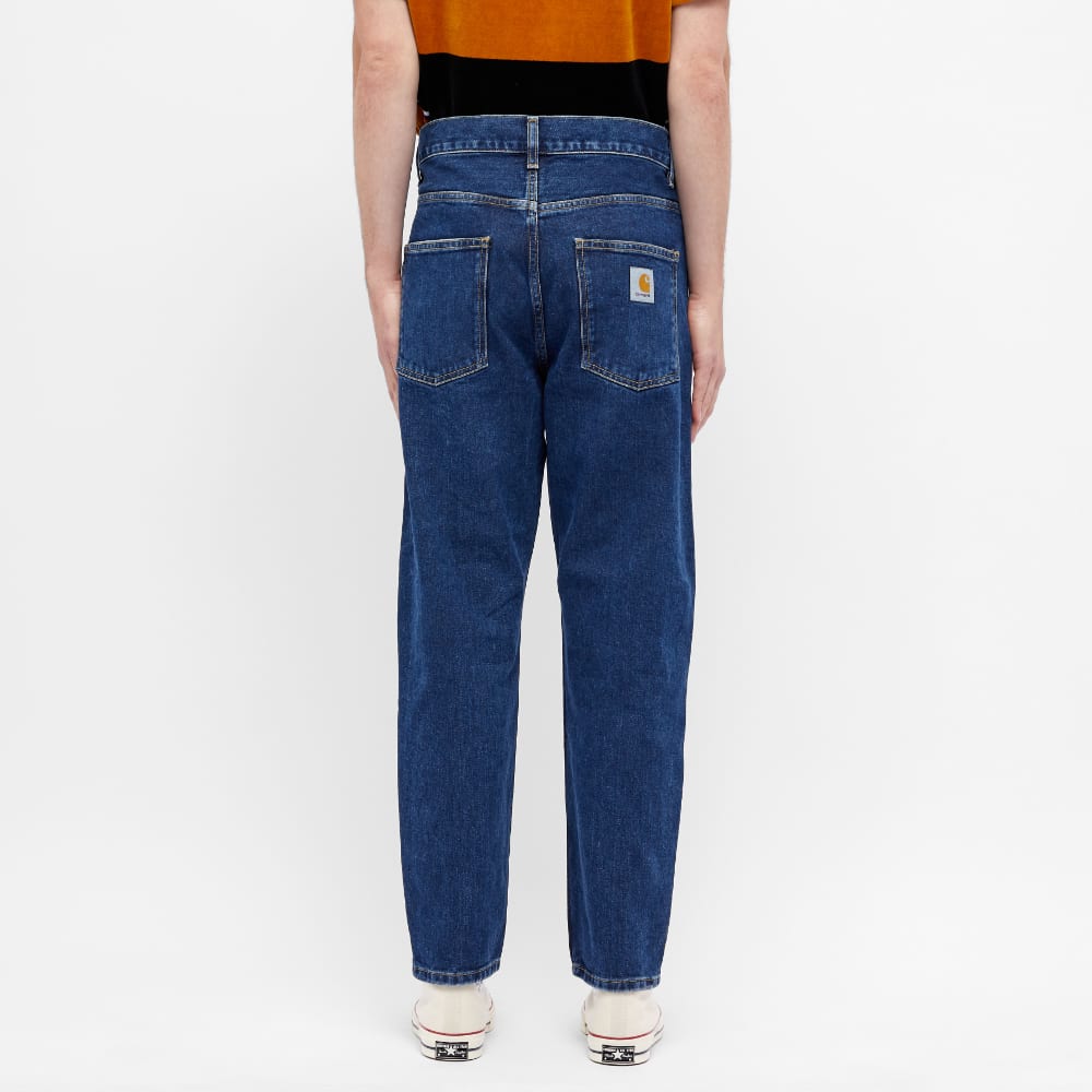 Carhartt WIP Newel Relaxed Tapered Jean Blue Stone Washed END. (Global)