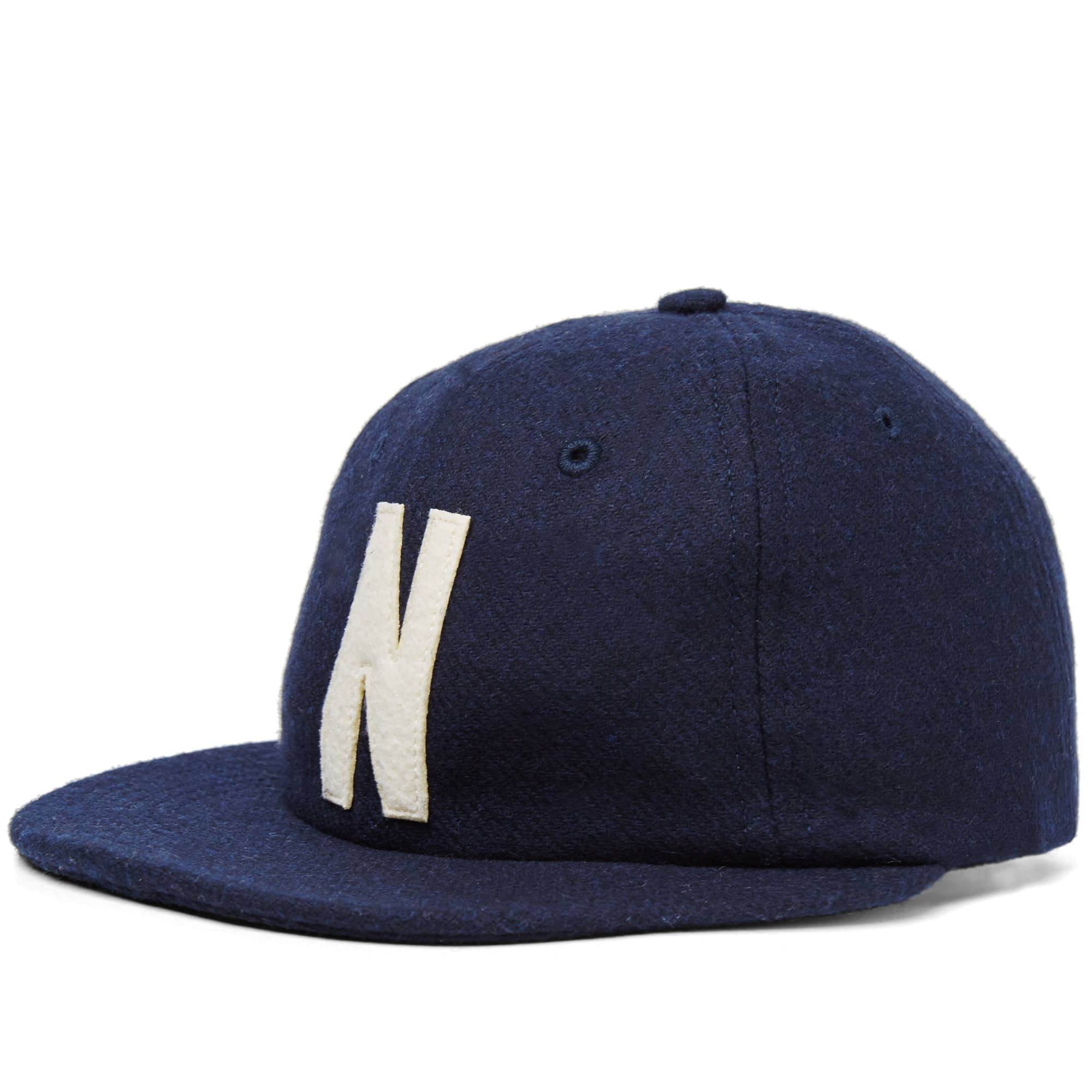 Norse projects wool 6 panel flat cap Clearance