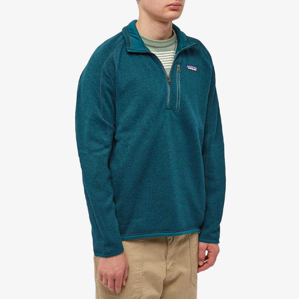 Patagonia Better Sweater 1/4 Zip Jacket Dark Borealis Green END. (HK)