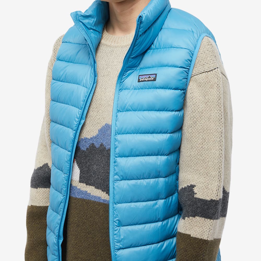 Patagonia Down Sweater Vest Anacapa Blue END. (Europe)