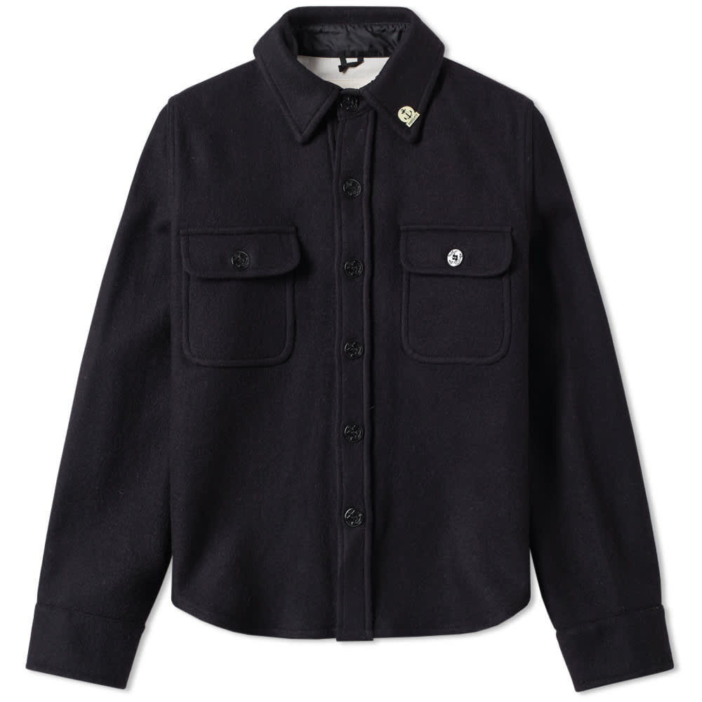 Fidelity Wool CPO Jacket Dark Navy END.