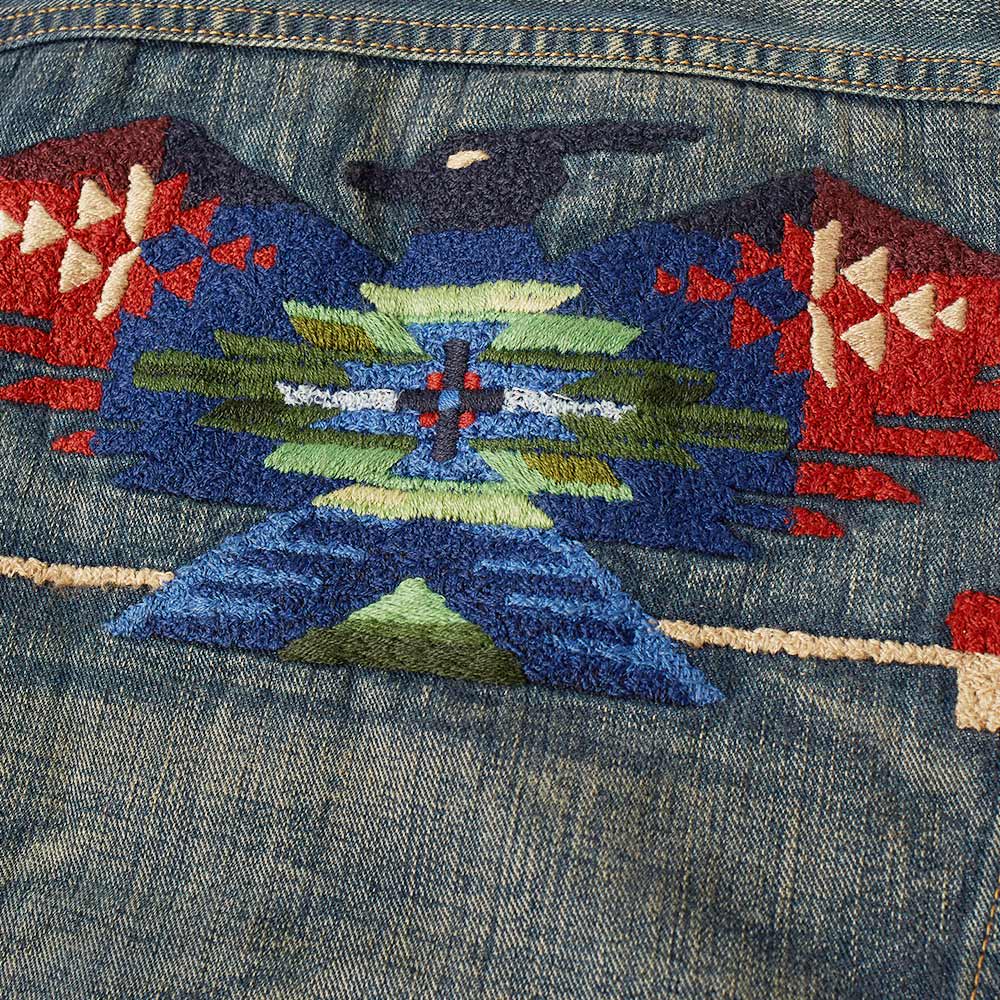 polo ralph lauren sherpa denim trucker jacket